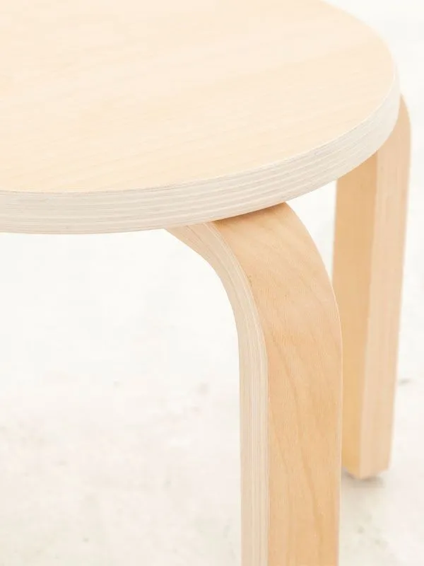 Stacking stool Ola Detail seat and leg Stacking stool Ola Detail seat and leg